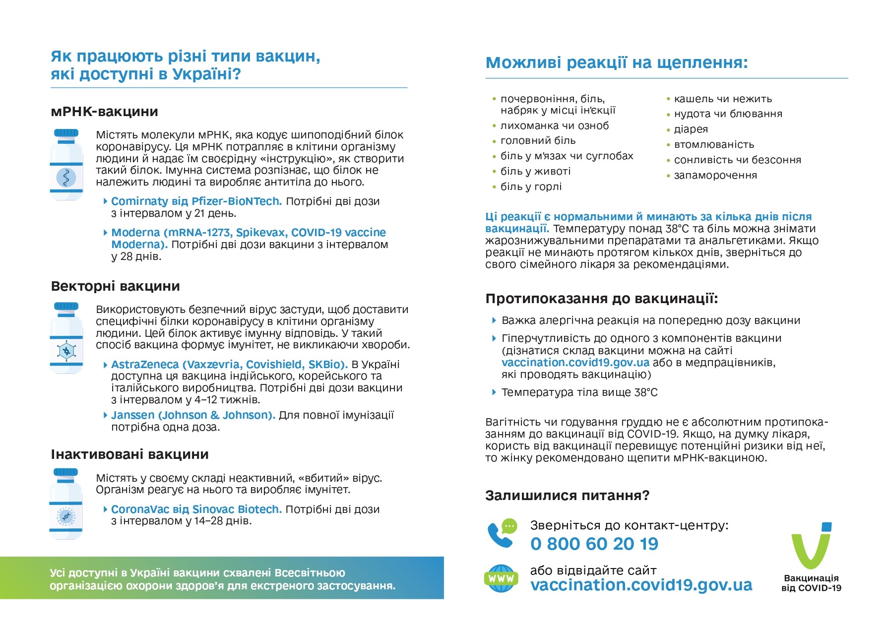 Щеплення рятують життя