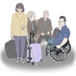 Інформація під час війни для людей з інвалідністю та людей старшого віку