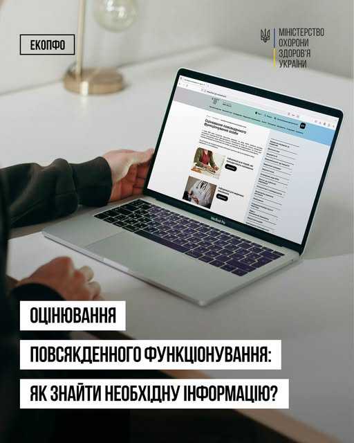 Оцінювання повсякденного функціонування: як знайти необхідну інформацію? Оцінювання повсякденного функціонування: як знайти необхідну інформацію?