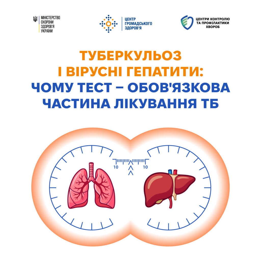 Чому тестування на вірусні гепатити — обов'язковий етап лікування ТБ
