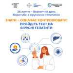 Знати - означає контролювати: пройдіть тест на вірусні гепатити