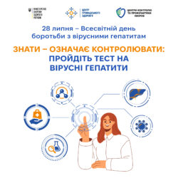 Знати - означає контролювати: пройдіть тест на вірусні гепатити